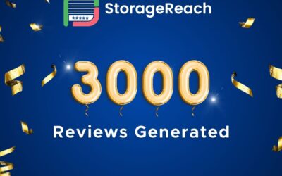 Celebrating Half a Year of Success: Over 3000 Reviews Generated by StorageReach!